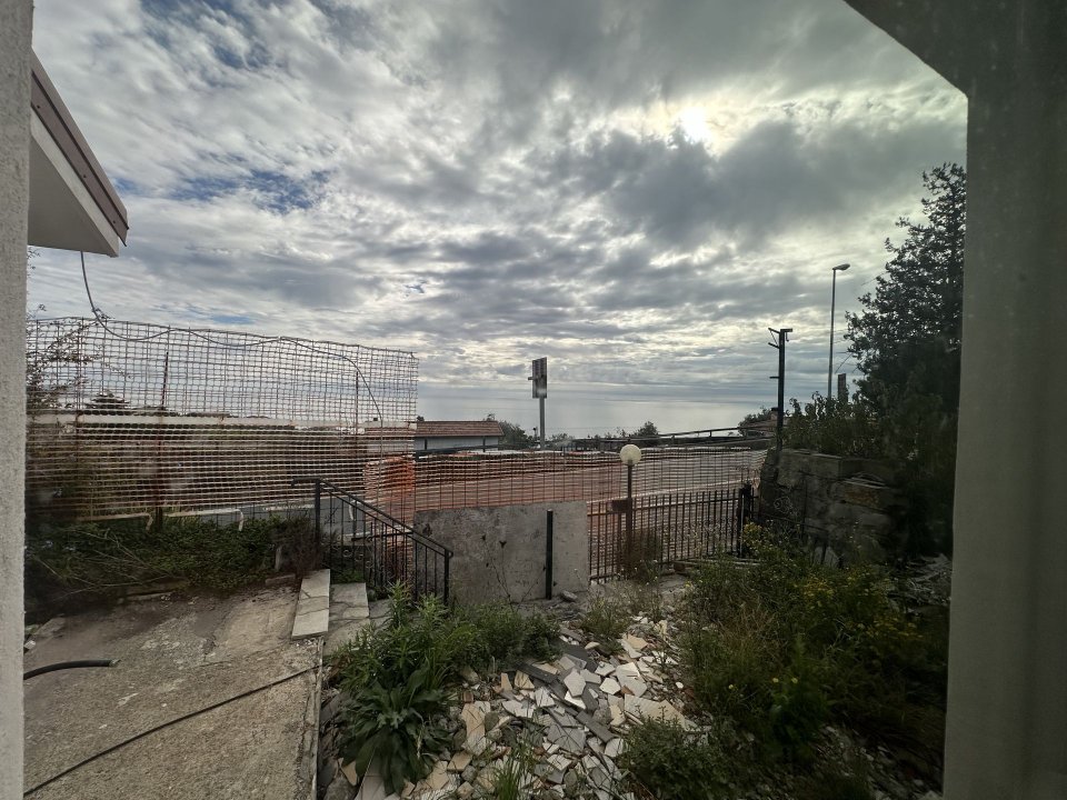 Veduta dalla finestra sala