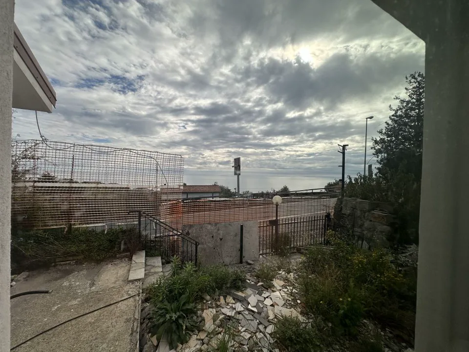Veduta dalla finestra sala
